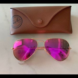 Pink Polarized Ray Ban
